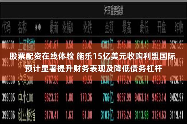 股票配资在线体验 施乐15亿美元收购利盟国际 预计显著提升财务表现及降低债务杠杆