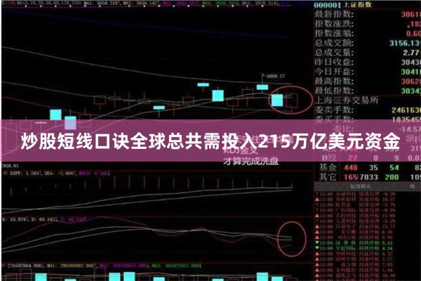 炒股短线口诀全球总共需投入215万亿美元资金